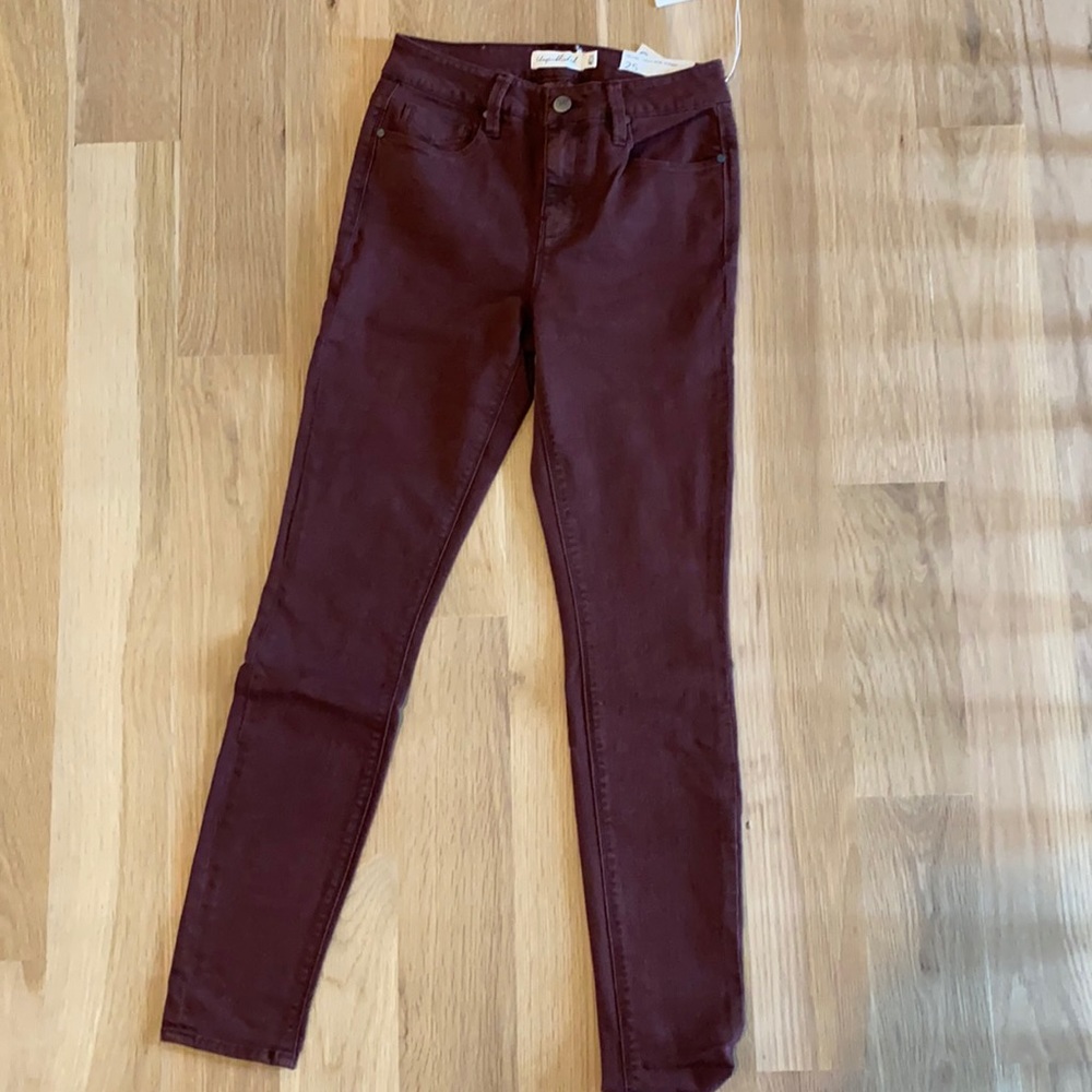 NWT Unpublished Olivia High Rise Skinny- Clay 25